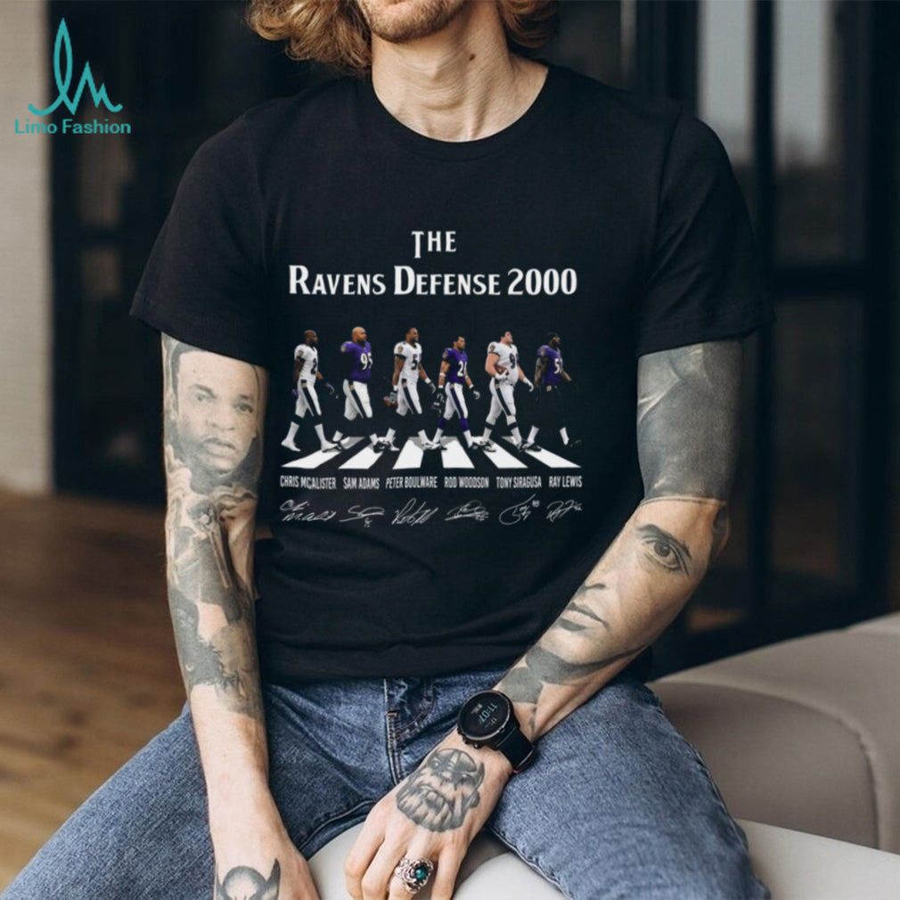 The Ravens Defense 2000 Baltimore Football Retro Vintage Fans Unisex Shirt