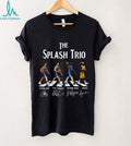 The Splash Trio Golden State Warriors Curry Thompson Green Thunder Retro Fan Shirt