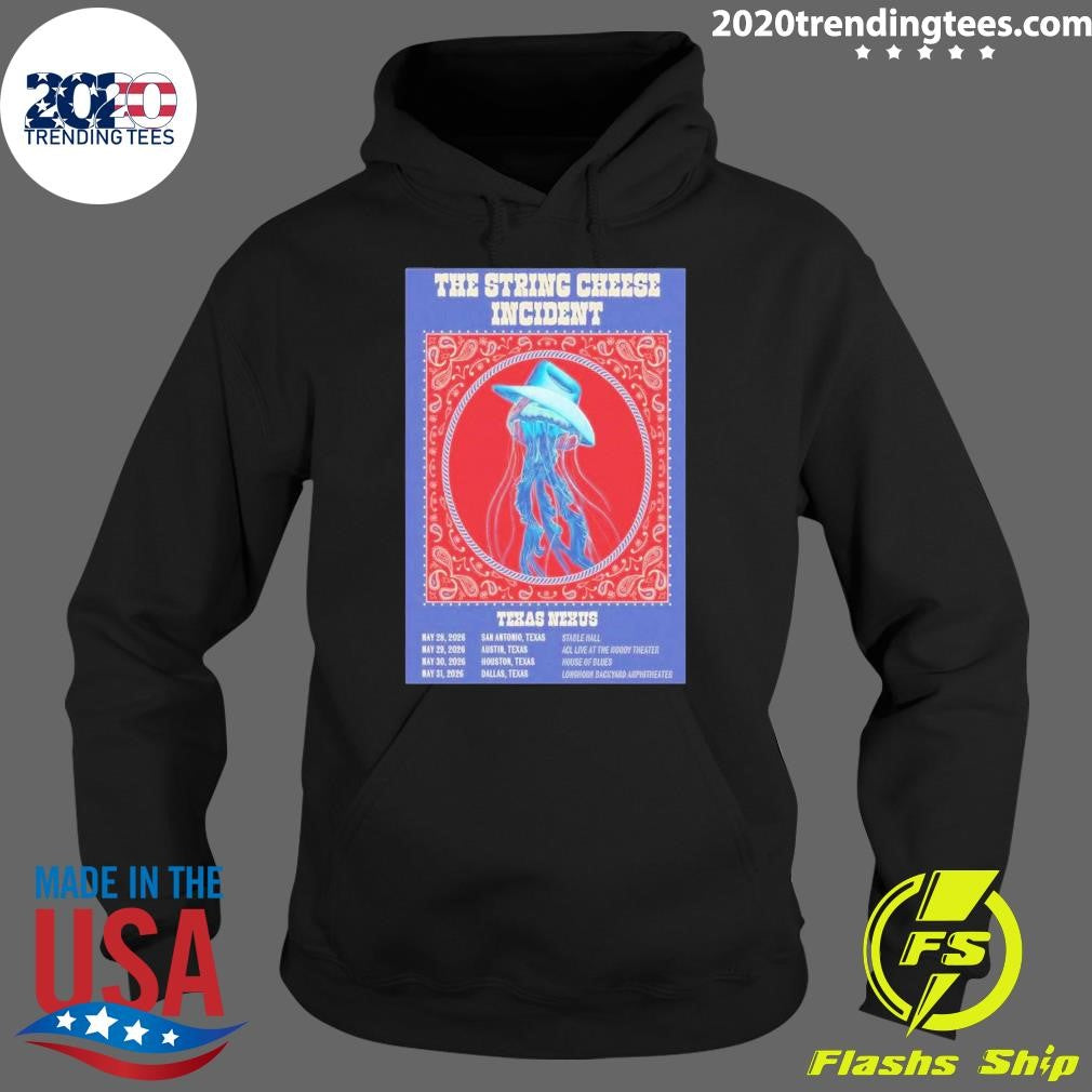 The String Cheese Incident Texas Nexus Tour 2026 Shirt