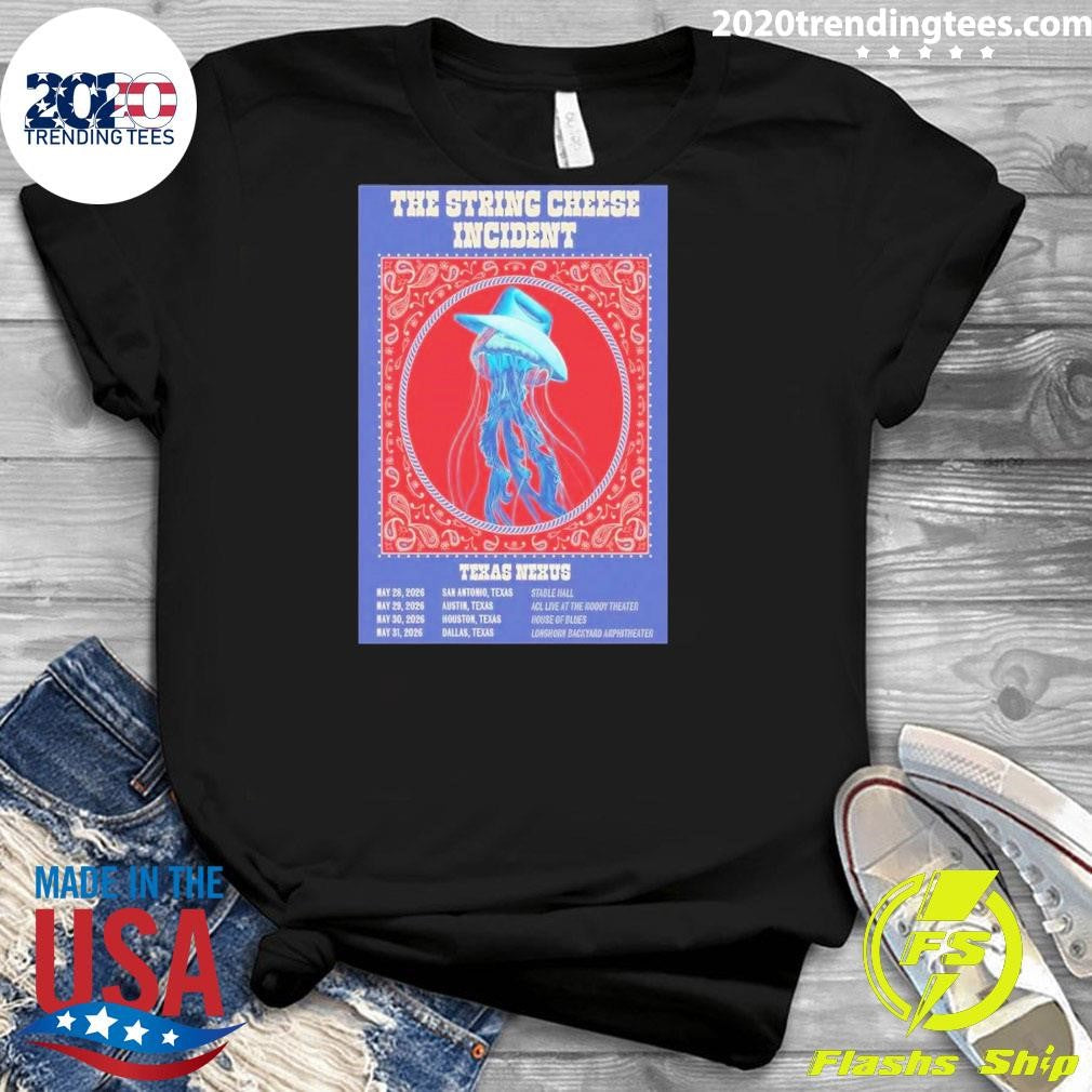 The String Cheese Incident Texas Nexus Tour 2026 Shirt