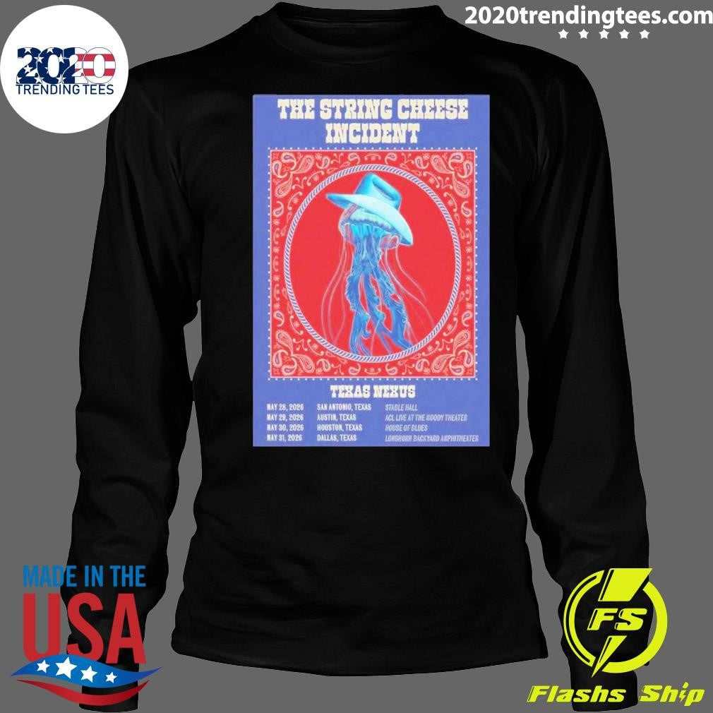 The String Cheese Incident Texas Nexus Tour 2026 Shirt