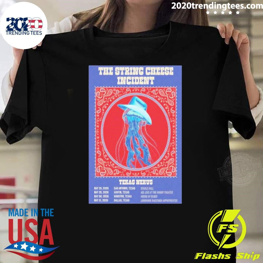The String Cheese Incident Texas Nexus Tour 2026 Shirt