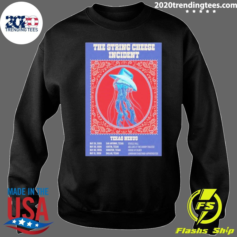 The String Cheese Incident Texas Nexus Tour 2026 Shirt