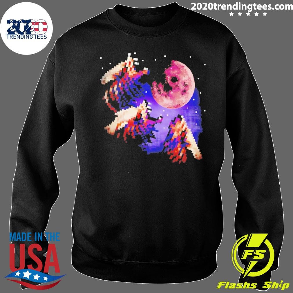 Three Warg Moon Graphic Shirt