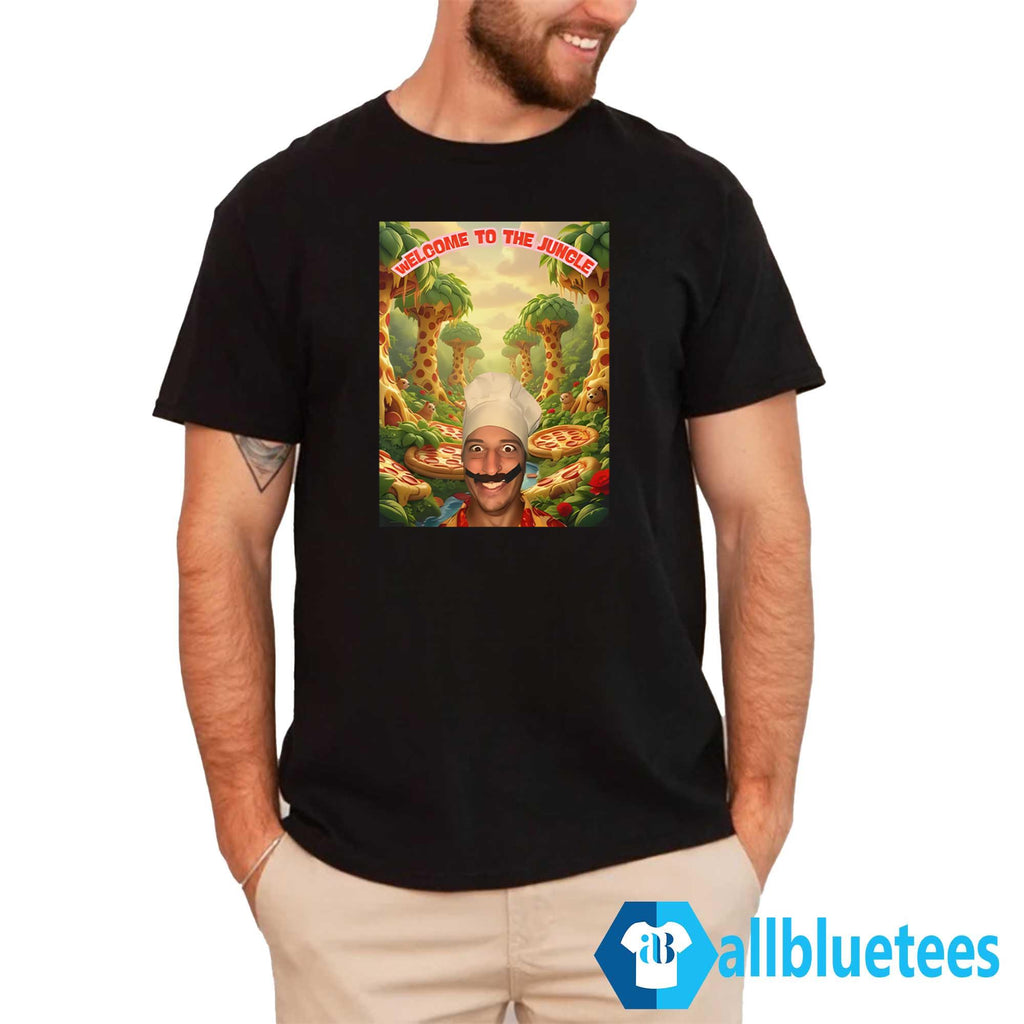 Tony Pepperoni Welcome To The Jungle Pizza Shirt
