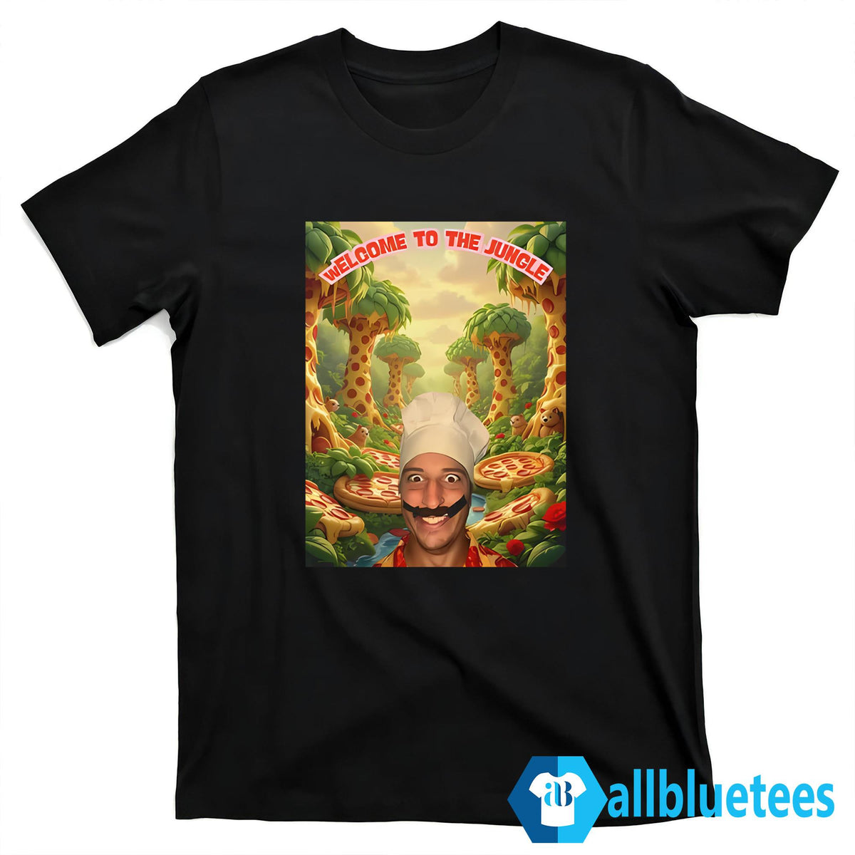 Tony Pepperoni Welcome To The Jungle Pizza Shirt