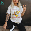 Too young to retire too poor to quit too fat to strip Simpson eating hamburger shirt
