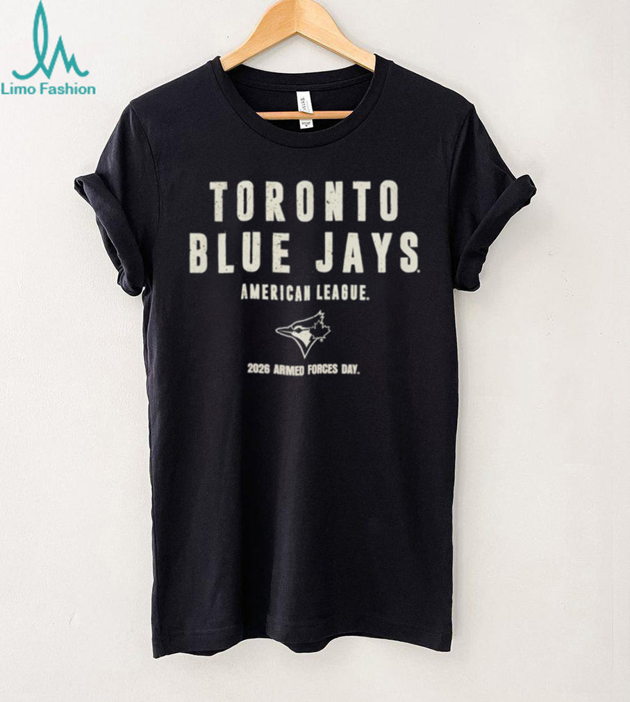 Toronto Blue Jays 2026 Armed Forces Day American League T Shirt