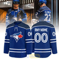 Toronto Blue Jays “Ern Dog” Appreciation Day Custom Hockey Jersey