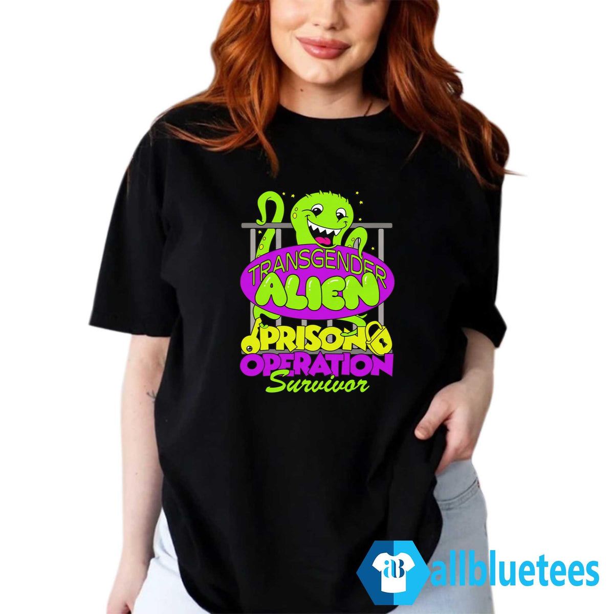 Transgender Alien Prison Operation Survivor Shirt