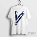 Trending Cowboys Color Scratch Design T Shirts