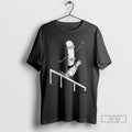 Trending Skateboard Nose Sliding Human Funny Art T Shirts