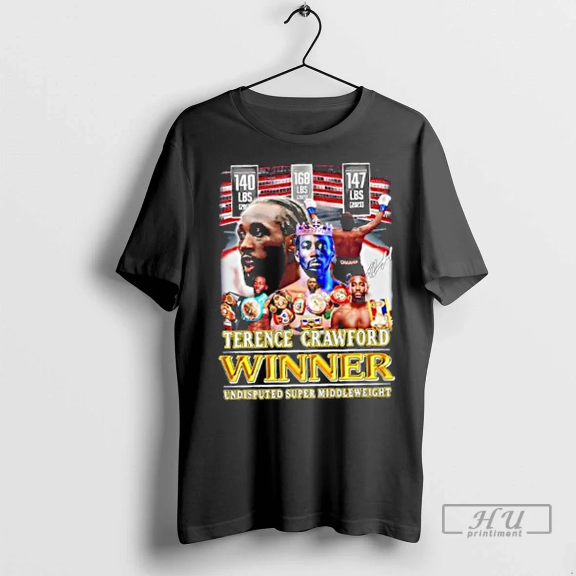 Trending Terence Crawford Winner Undisputed Super Middleweight Signature T Shirts