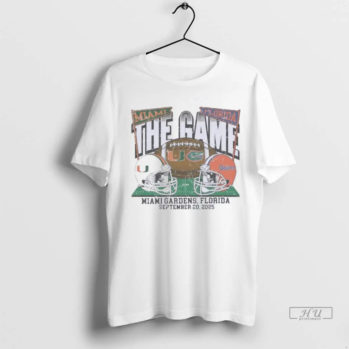 Trending The Game Miami Vs Florida 2025 Football Rivalry T Shirt