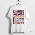 Trendy Officials Bulldogs Southeastern Conference Sec Teams Font Family Ncaa Logos 2025 Shirt Sweater