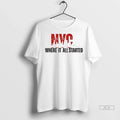 Trendy Officials Nyc Skyline Where It All Started Shirt Sweater