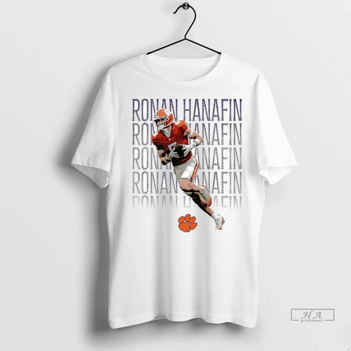 Trendy Officials Ronan Hanafin Illustrated Clemson Tigers Shirt Sweater
