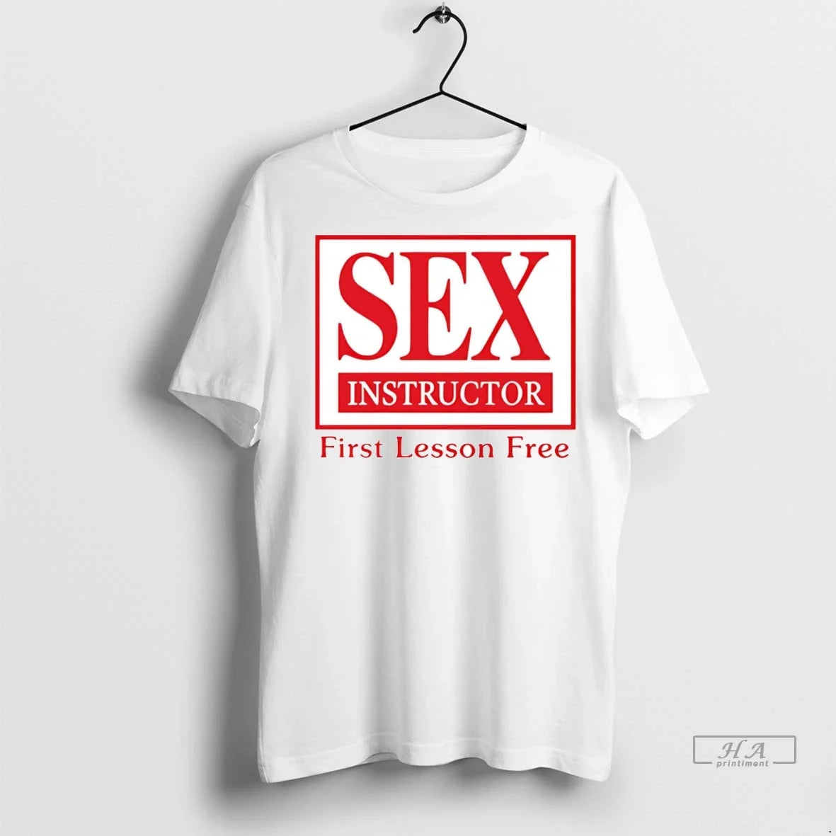 Trendy Officials Sex Instructor First Lesson Free Shirt Sweater
