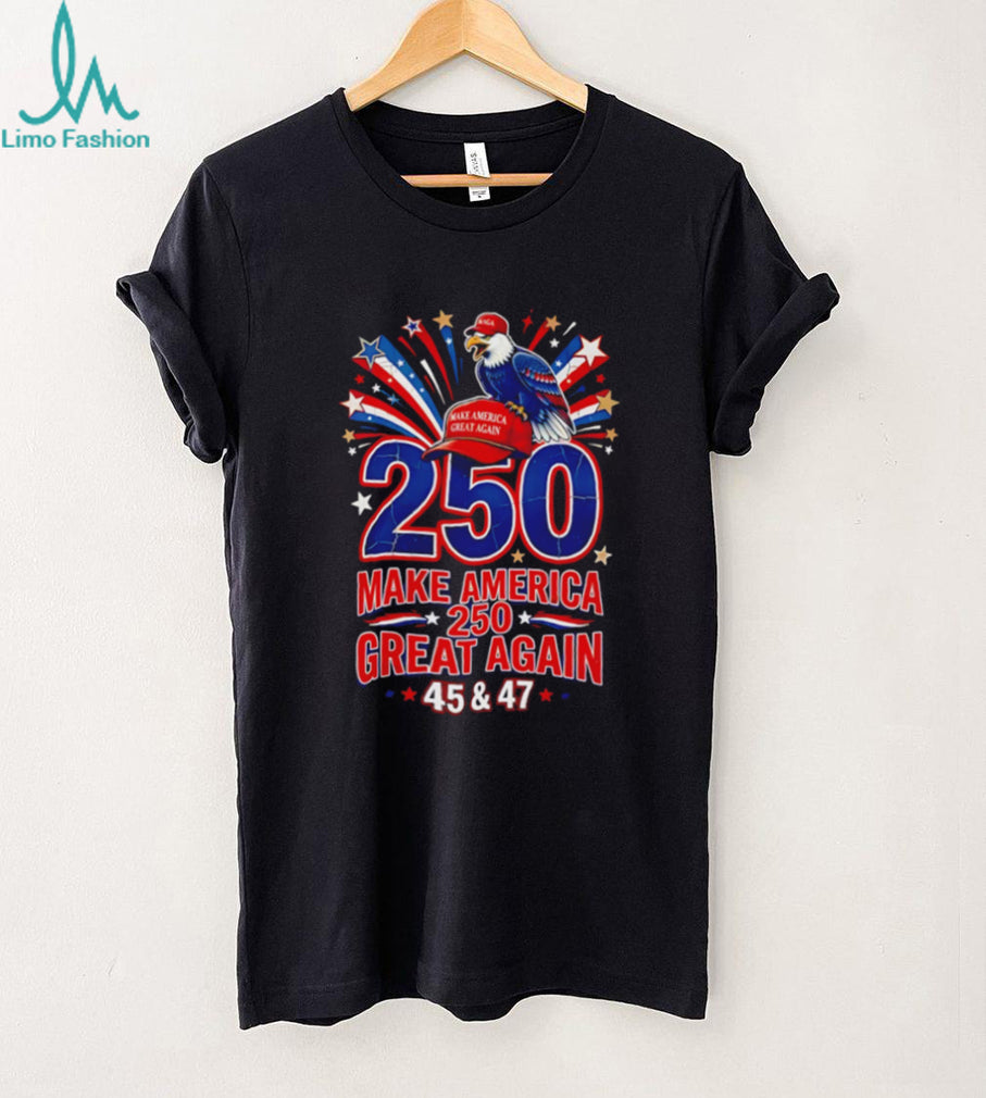Trump 2024 Make America Great Again 45 and 47 Eagle T Shirt