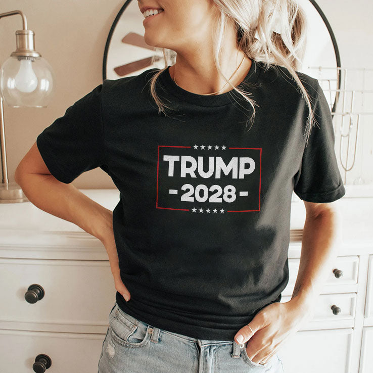 Trump 2028 Political Campaign T Shirt