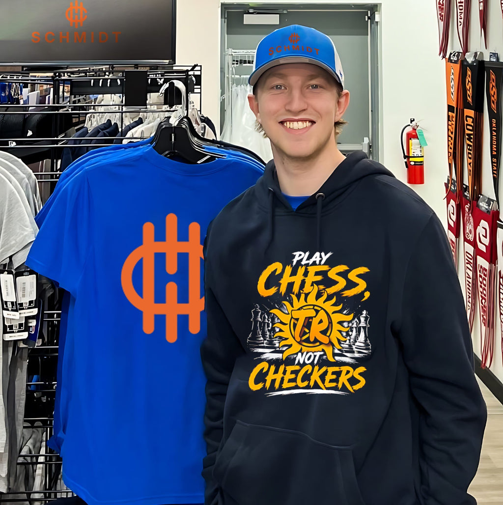 Tucker Remy lay Chess Not Checkers graphic shirt