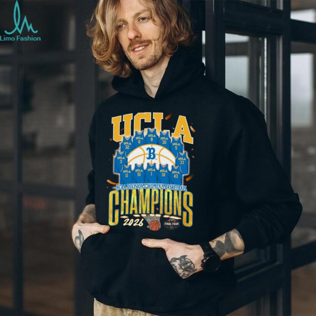 UCLA Bruins 2026 NCAA Division I Women’s Basketball National Champions T Shirt