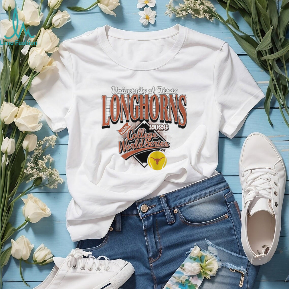 University of Texas Longhorns 2026 College World Series Softball T Shirt
