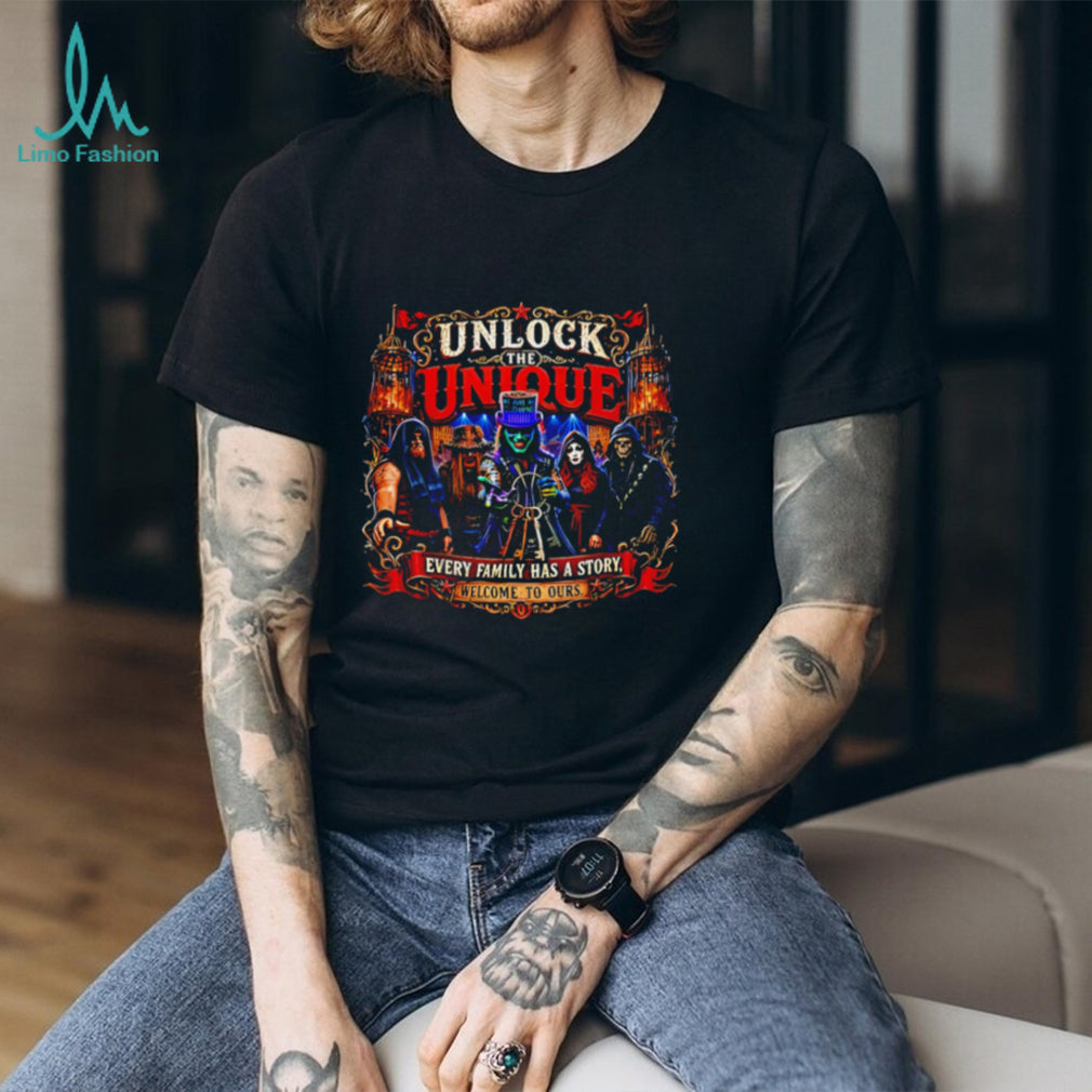 Unlock the unique every family has a story welcome to our shirt