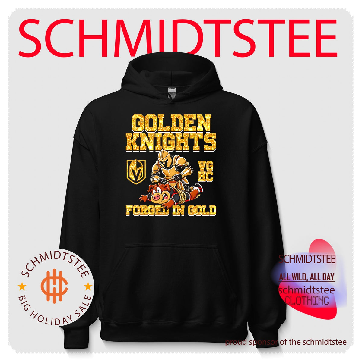 Vegas Golden Knights Forged In Gold Hockey Fan shirt