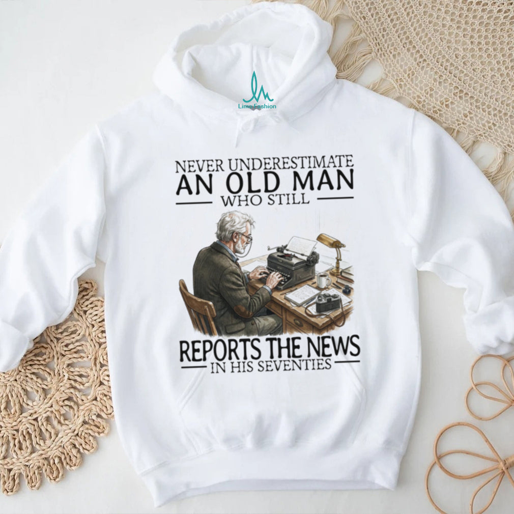 Veteran Journalist News Reporter Vintage Writer Retirement Shirt