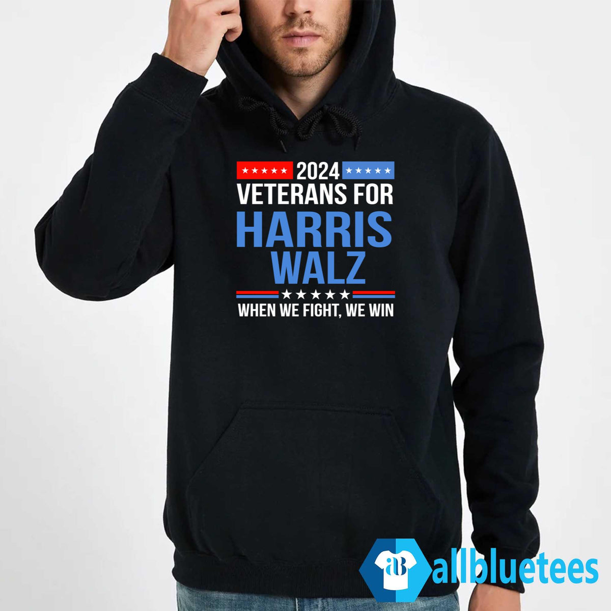 Veterans For Harris Walz 2024 When We Fight We Win Shirt