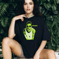Victor Wembanyama Wemby Green Alien Face Basketball T Shirt