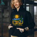 Vincent Van Gogh Camping Tent Bonfire Outdoor Art Shirt