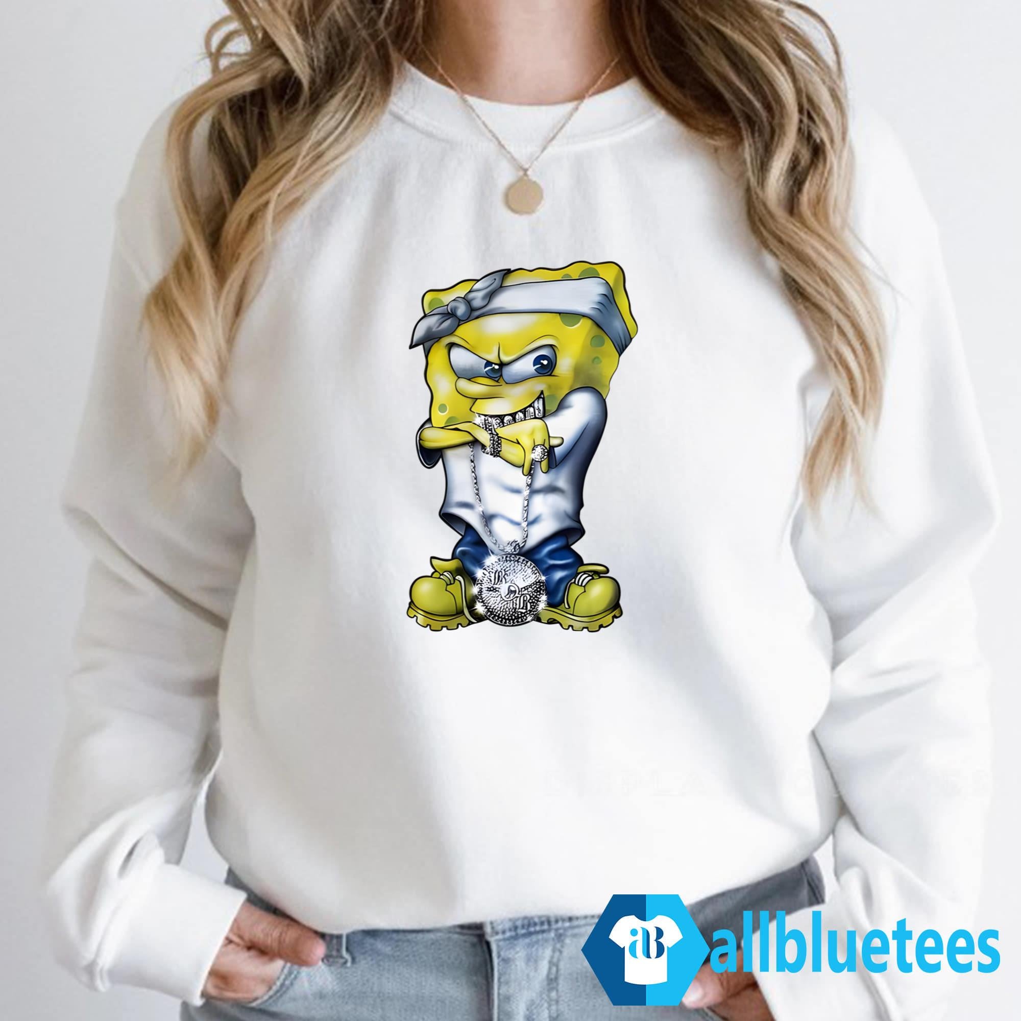Vintage Gangsta Ghetto SpongeBob Shirt