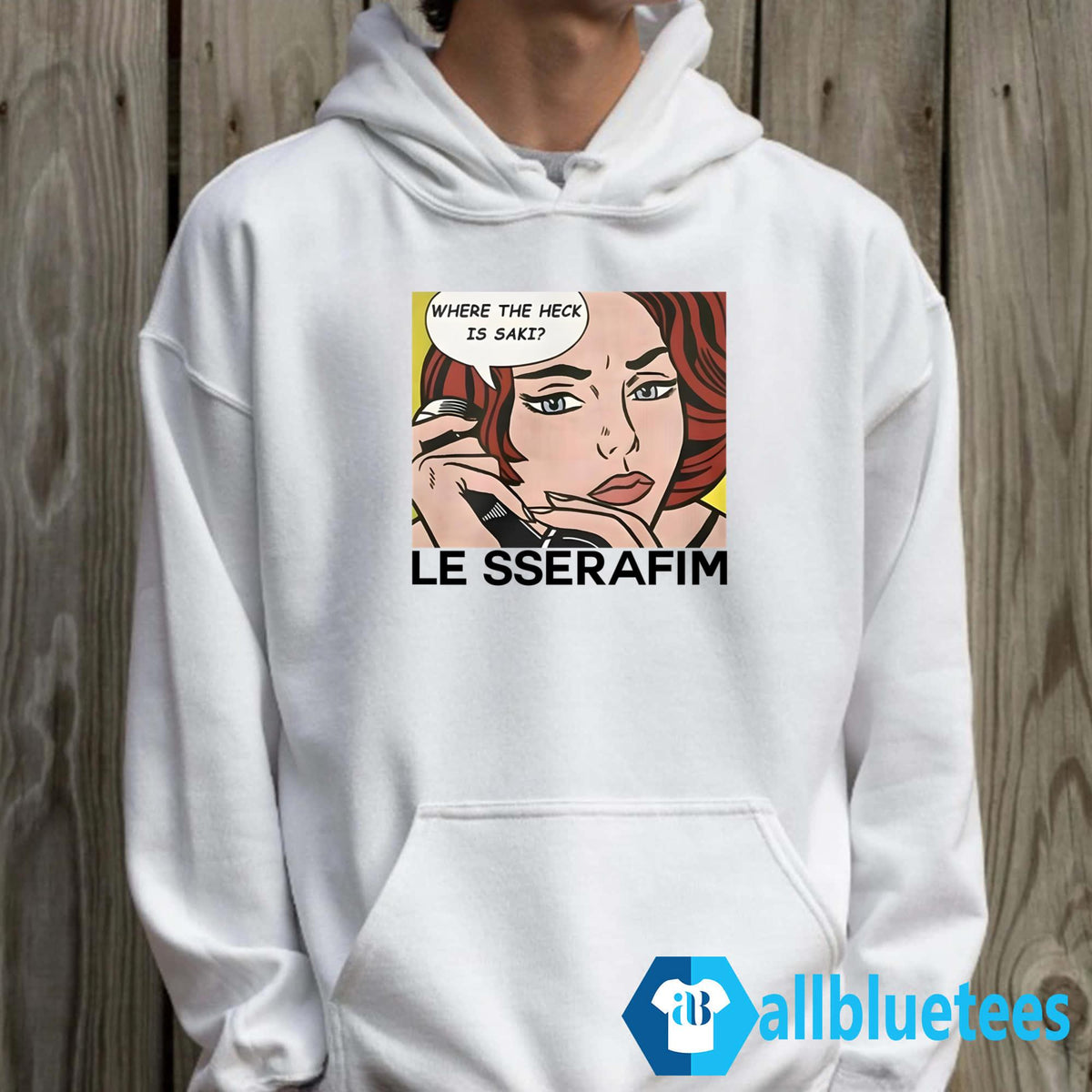 Where The Heck Is Saki Le Sserafim Shirt