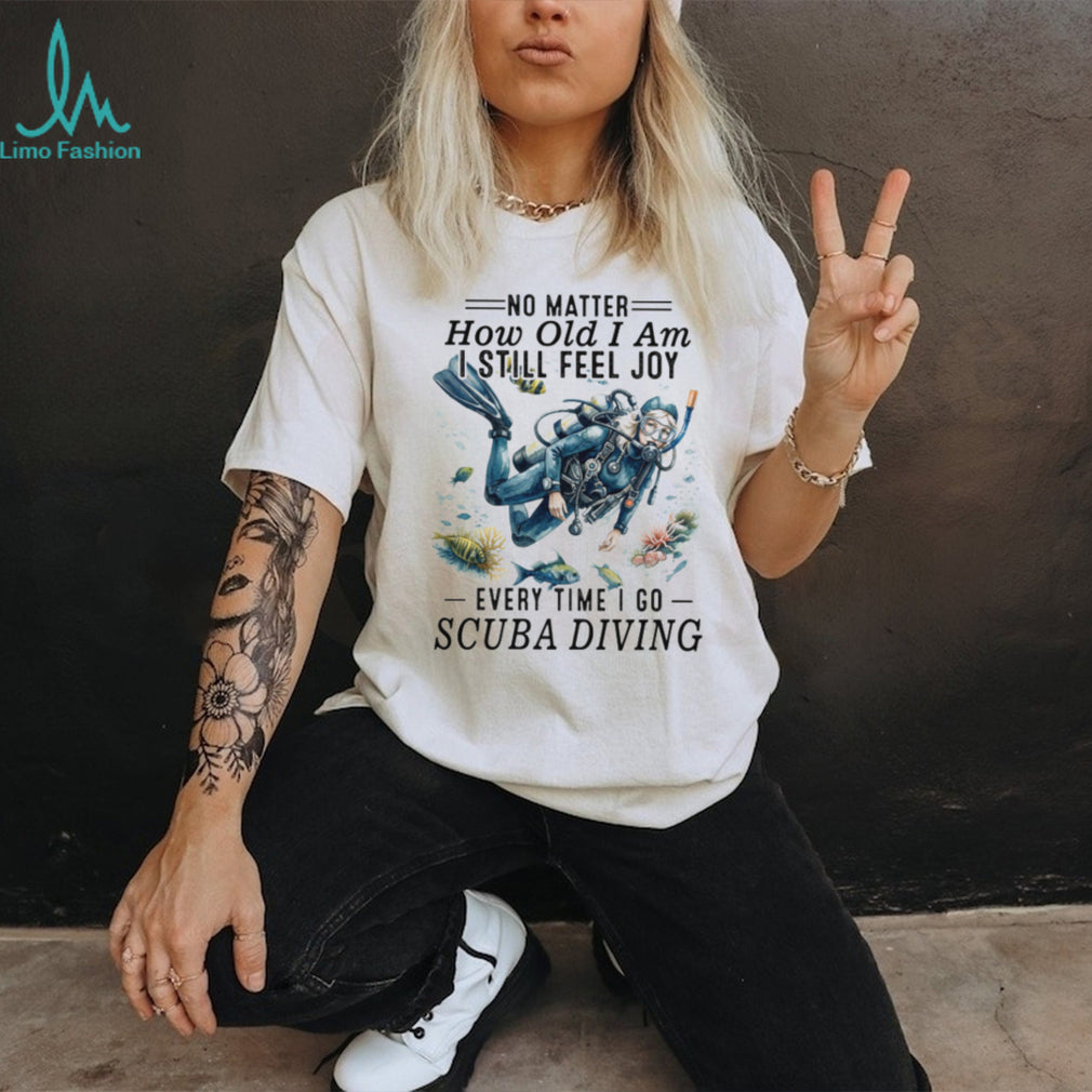 Woman Scuba Diver Ocean Underwater Adventure T Shirt