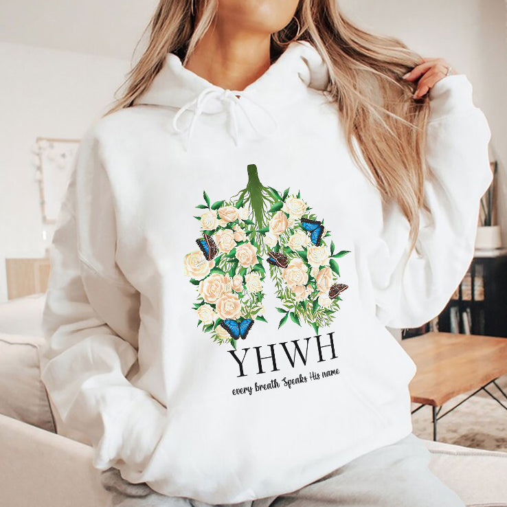 YHWH Every Breath Speaks His Name T Shirt