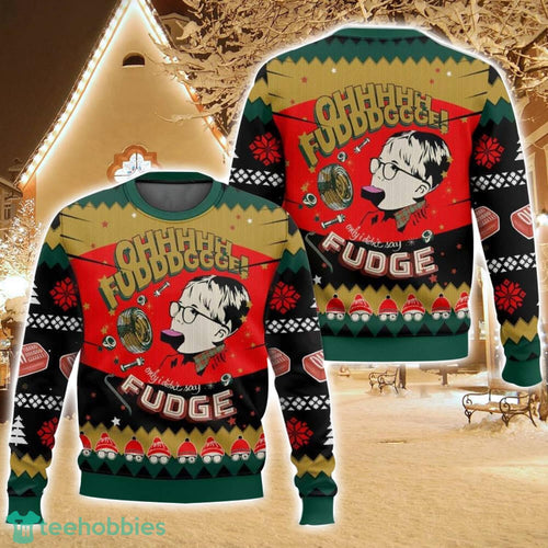 A Christmas Story Fudge, Ohh Fudge Ugly Christmas Sweater Christmas Gift For Family Holiday Gift