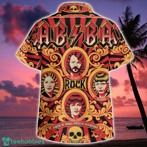 Abba Band Hawaiian Shirt Botton Beach Shirt