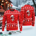 AC-Milan F.C national football custom name and number Ugly Christmas Sweater For Holiday Xmas Gifts