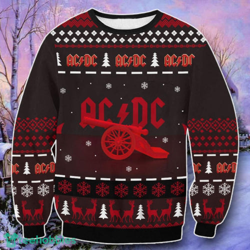 ACDC Ugly Christmas 3D Sweater Style Gift