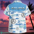 Acura Hawaiian Shirt Botton Beach Shirt