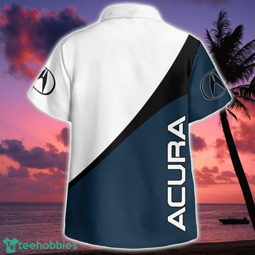 Acura Racing Car Acura Racing Car Hawaiian Shirt Botton Beach Shirt