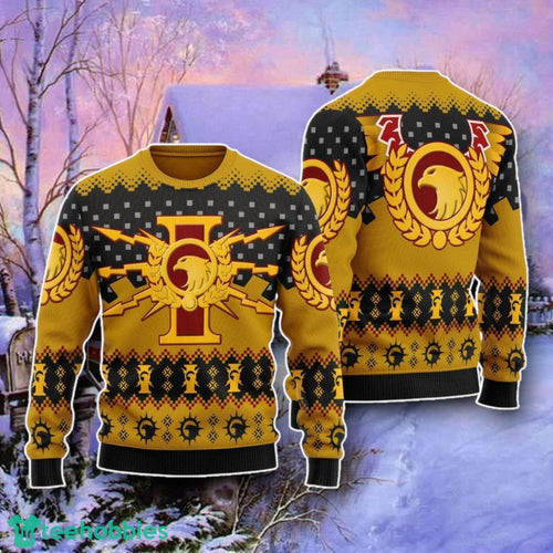 Adeptus Custodes Iconic Ugly Christmas 3D Sweater Style Gift