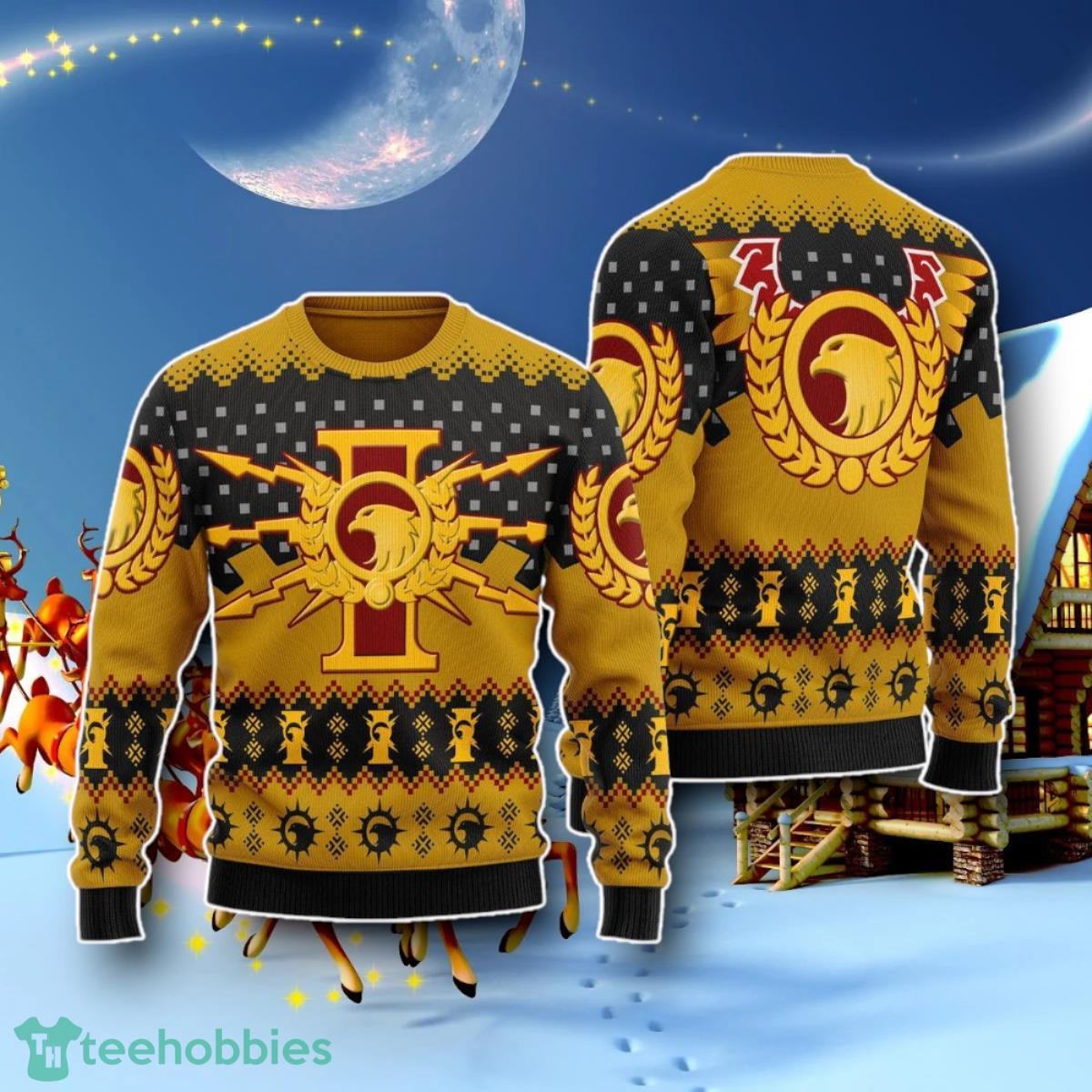 Adeptus Custodes Iconic Ugly Christmas Ugly Sweater Special Gift