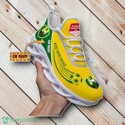 ADO Den Haag Custom Name Yellow Green Sport Max Soul Shoes Impressive Gift