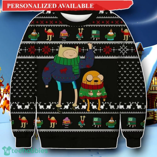 Adventure Time Ugly Christmas 3D Sweater Special Gift