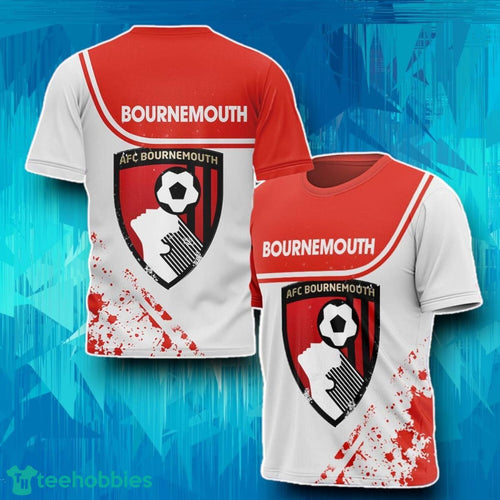 AFC Bournemouth 3D T-Shirt Special Gift For Loved Ones