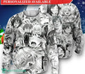 Ahegao Match Sweatshirt Ugly Christmas Sweater Unique Gift
