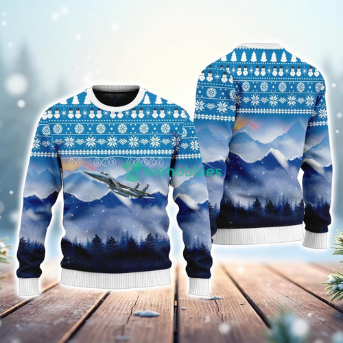 Air Superiority Fighter American New Trend Ugly Sweater Christmas 3D Best Gift